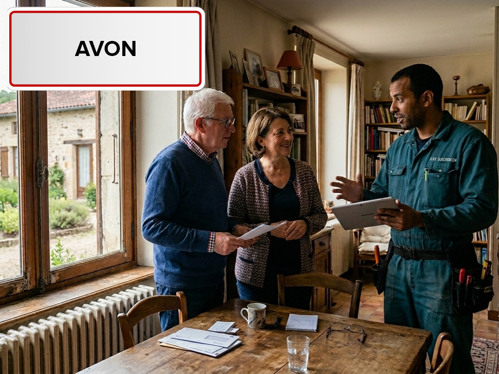 Installation de pompe à chaleur à Avon (77210) en Seine-et-Marne